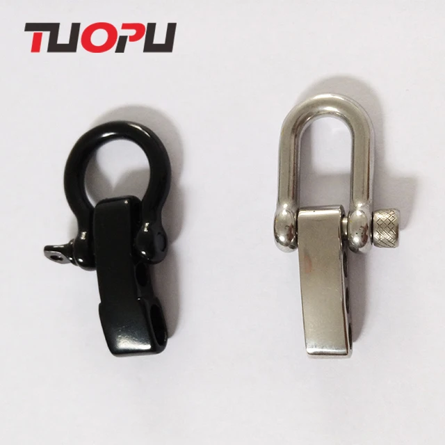 Hot sale Stainless steel  AISI 316 304 JIS D shackle Japan type DEE shackle