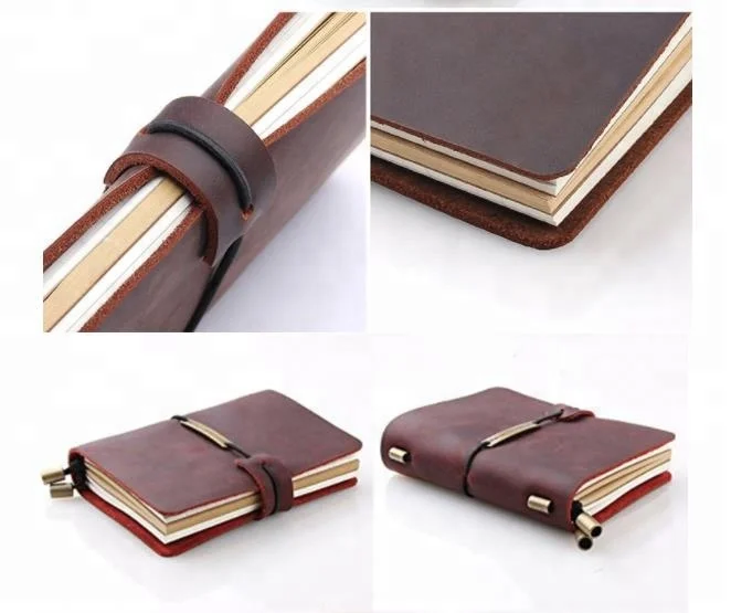 Leather Handmade Journal to Write in Notebook Refillable Diary for Men Women Writers Artist Poet Gift for Him