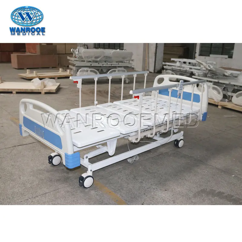 BAE303 медицинская Регулируемая электрическая портативная Больничная кровать для кормления с 3 кривошипами