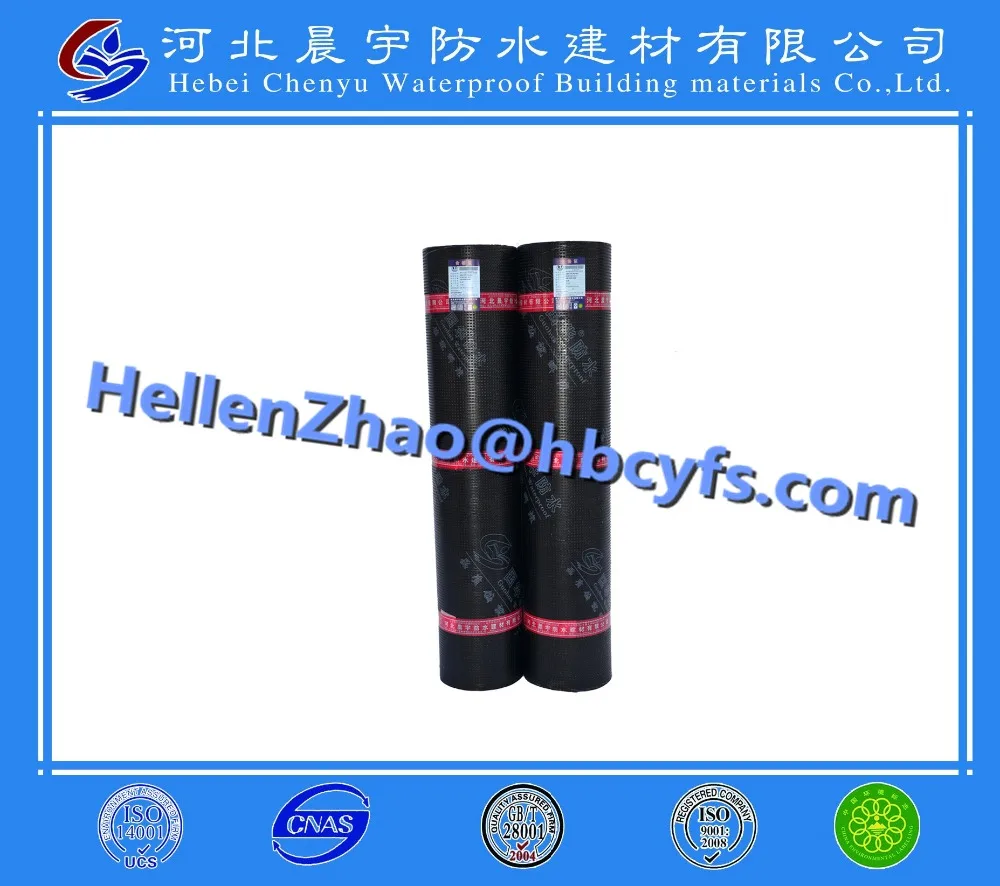 
3mm 4mm Available Self Adhesive Roofing Bitumen Felt 