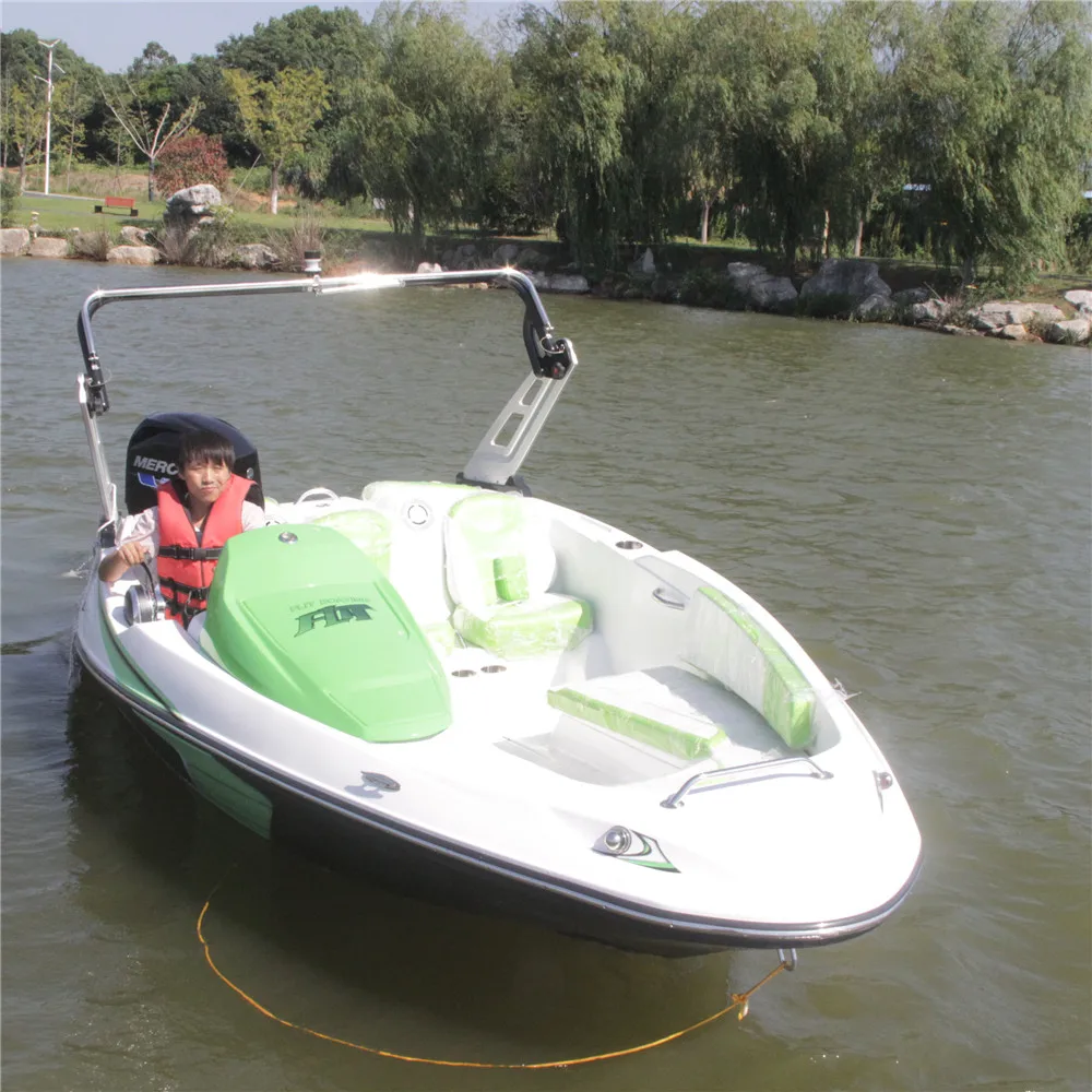 16ft 5 Seats Bowrider Fiberglass Speed Motor Boat for sale