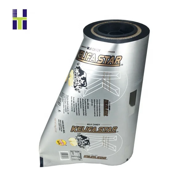 printed rollstock packaging film for form fill seal machine