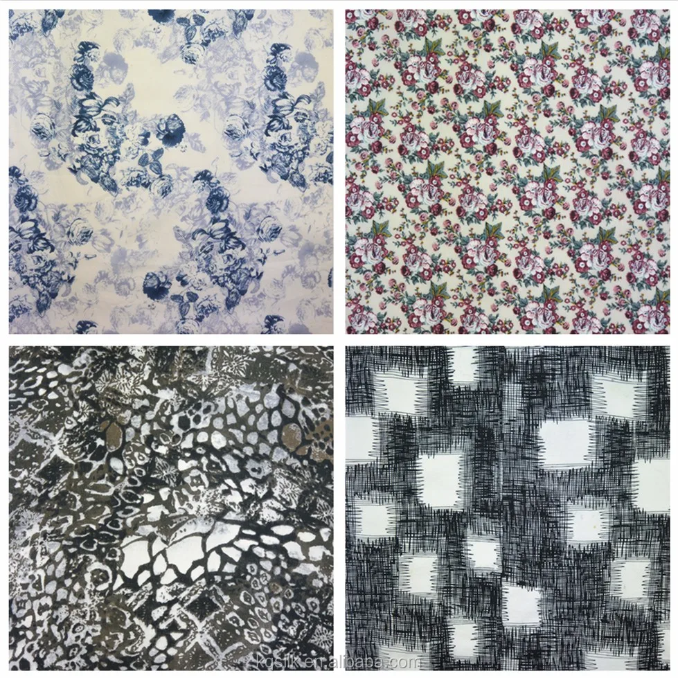 
Printed 70 cotton 30 silk cotton silk fabric 