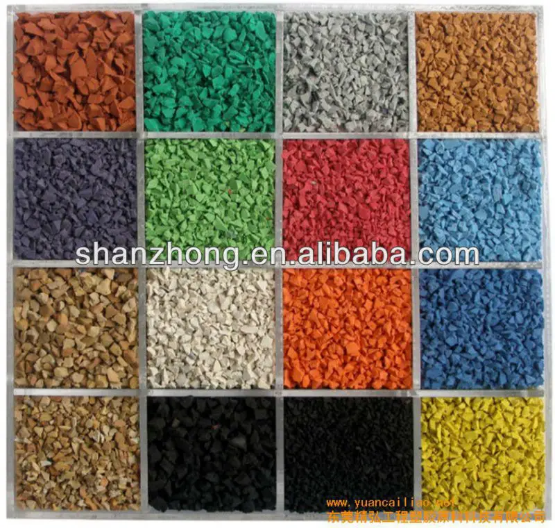 Infilling EPDM SBR Granule Prices for Running Track
