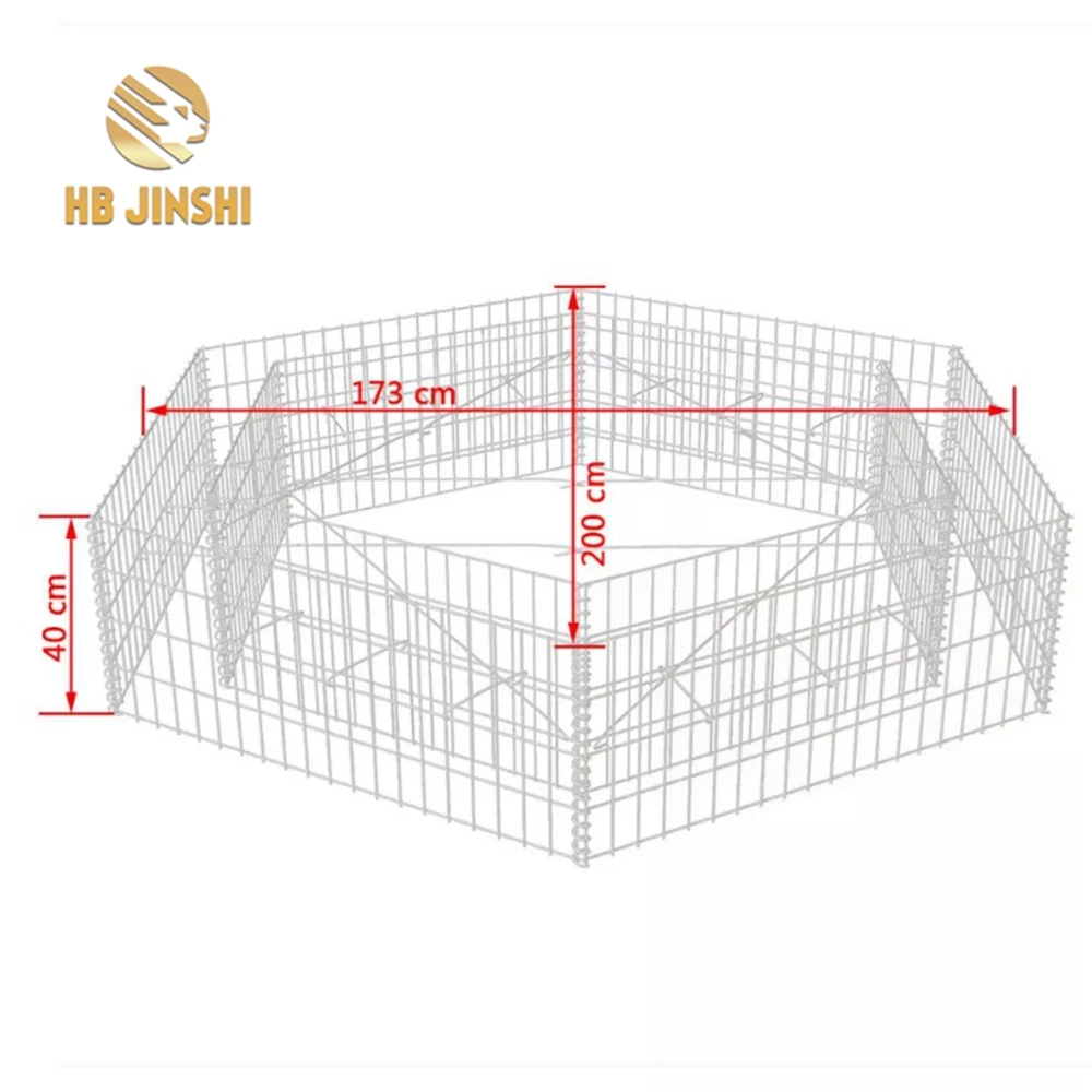 Hexagonal Garden Planter Gabion Baskets