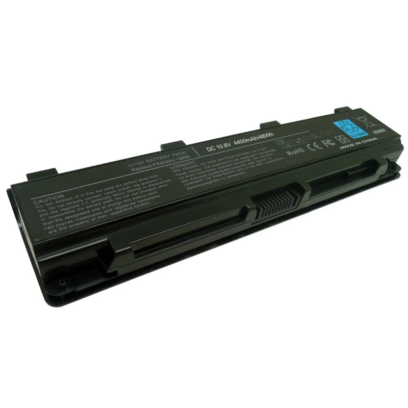 OEM 10.8V 4400mAh msds Laptop Battery PA5024U-1brs for Toshiba Satellite C800 C840 C850 C855 C870 L800 L805 L830 L835L850 L855
