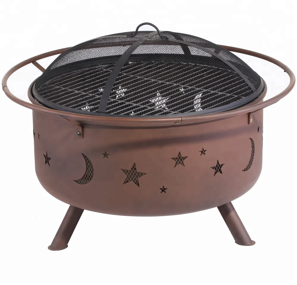 
 Открытый котел для костра  