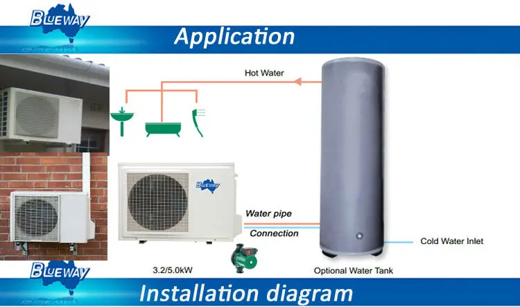 High Quality Household Small Heat Storage Circulation Air Source Conversion Hydrothermal Heat Pump