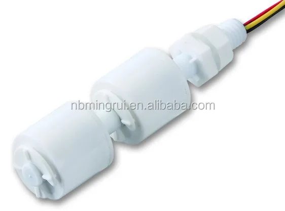 Vertical Mounted PP Magnetic Float Switch Water Tank Level Sensor