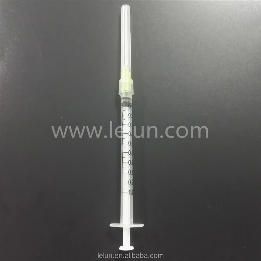 Одноразовый шприц автоматический отключаемый безопасный AD пластиковый