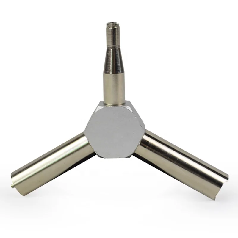 Тактические 3 в 1 стальные инструменты для обратного отброса газа из алюминиевого сплава треугольный клапан ключ инструмент для WE/KSC/WA/газовый Зарядный Клапан