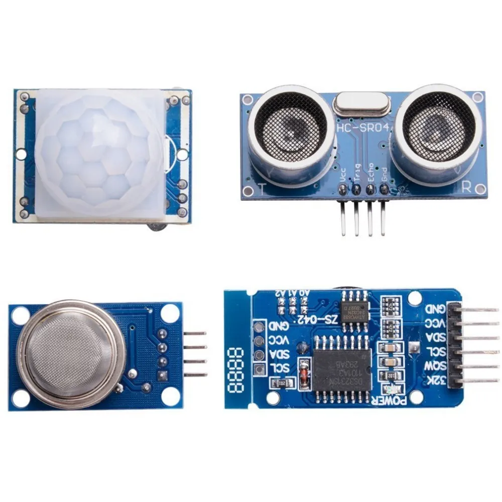 
16pcs/lot Raspberry Pi 3&Raspberry Pi 2 Model B the sensor module package 16 kinds of sensor 