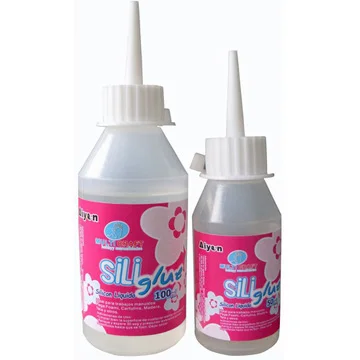 DIY glue craft alcohol glue, sili glue,transparent