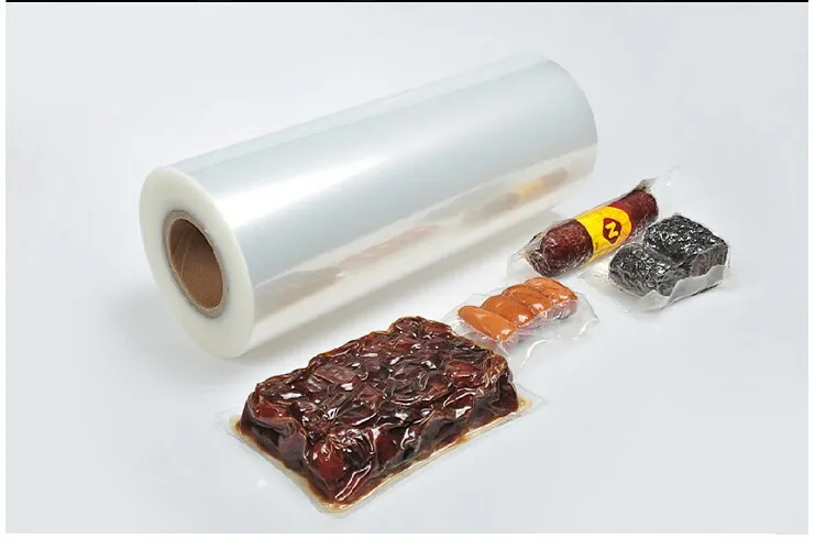 High transparency 7 Layer Coextrusion Barrier Thermoforming PA/PE Film for Food Vacuum Bag