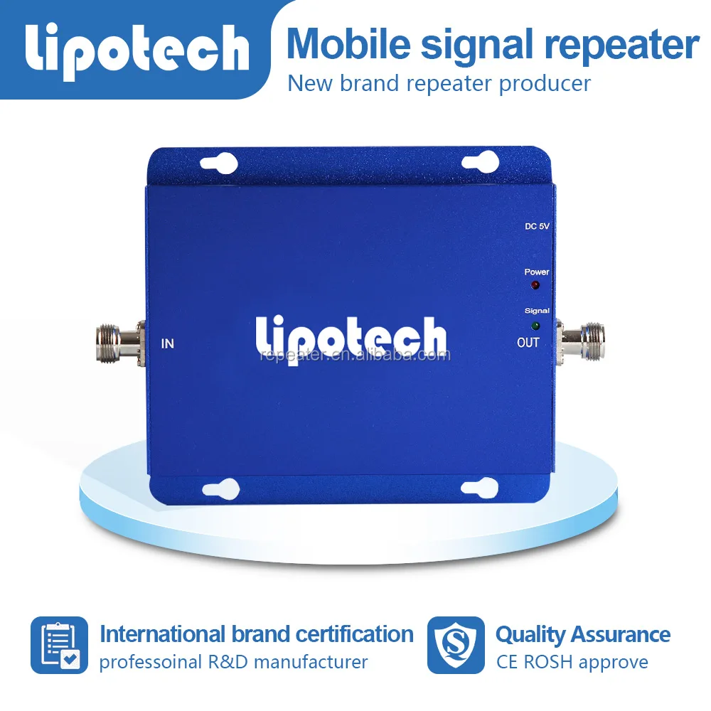 LIPOTECH 17dbm повторитель мобильного сигнала, 850/1900 МГц усилитель сигнала, CDMA PCS сигнала усилителя
