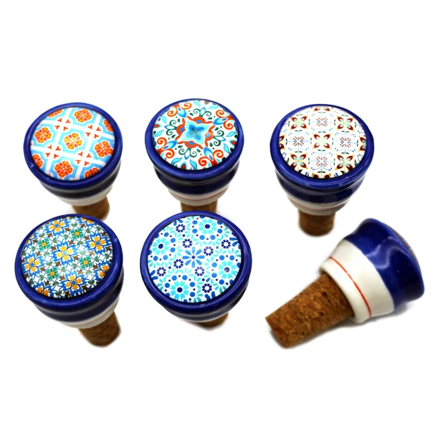 BSCI Supplier ceramic cork bottle stopper