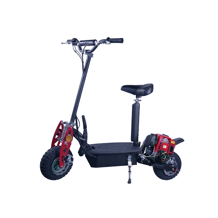 
2020 new design customized 2 wheel 32km/h speed adult scooter gas with removable seat 