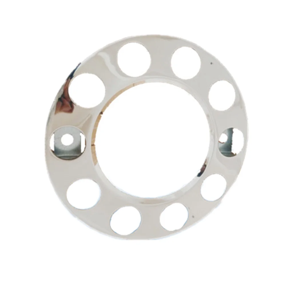 Аксессуары для автобуса 22,5 дюйма защитное кольцо для колпачка колеса 10 отверстий колпачок ступицы из нержавеющей стали