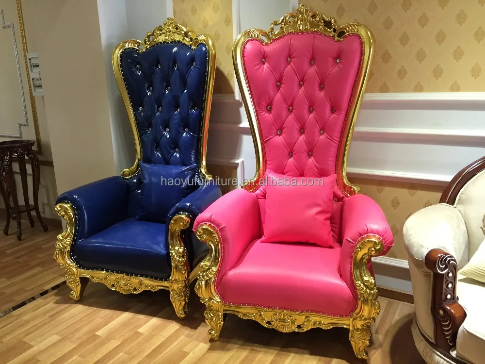 wedding king or queen royal throne chairs
