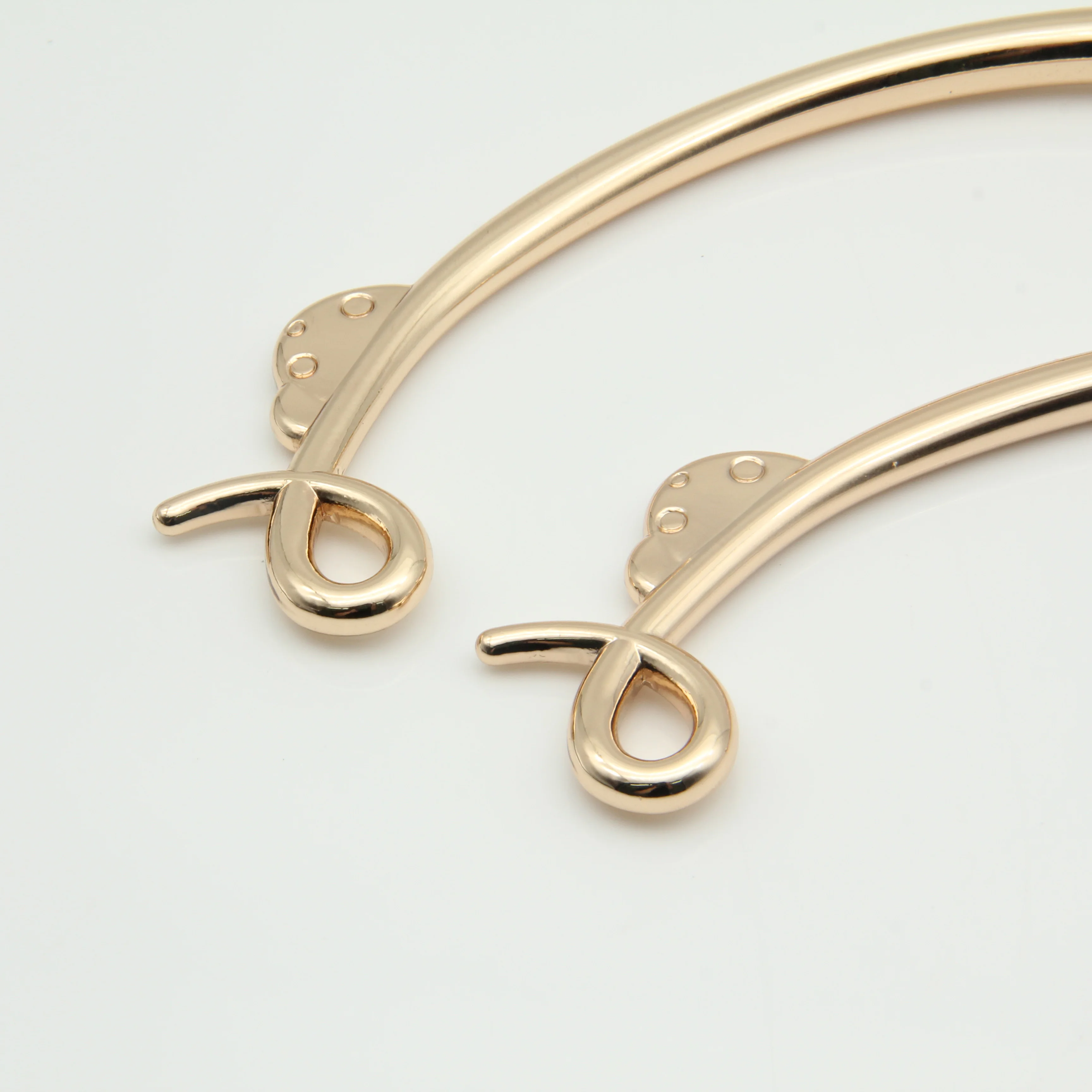 
Bulk Cheap Price Leather Bag Accessories Metal Handles Purse Handbag Alloy Parts Hardware 