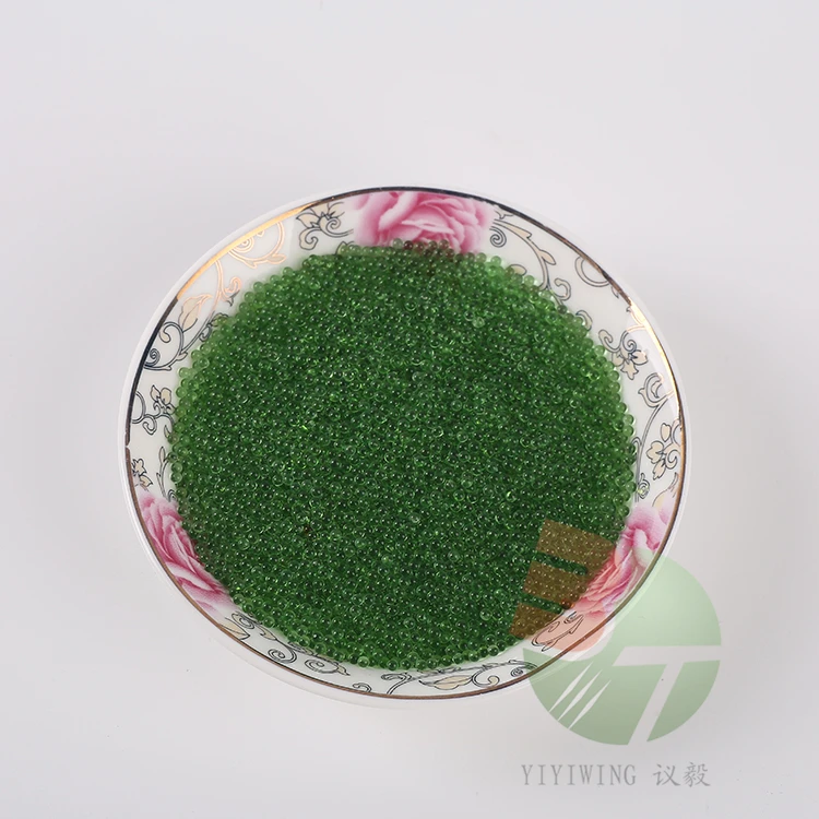 10000pcs 3mm green colour high precise transparent glass marble ball  clear glass ball for sealing