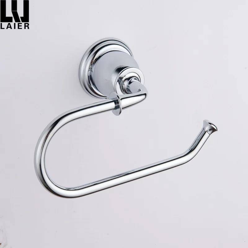 
6 pieces Luxury gold design wall mounted Brass bathroom accessories set 