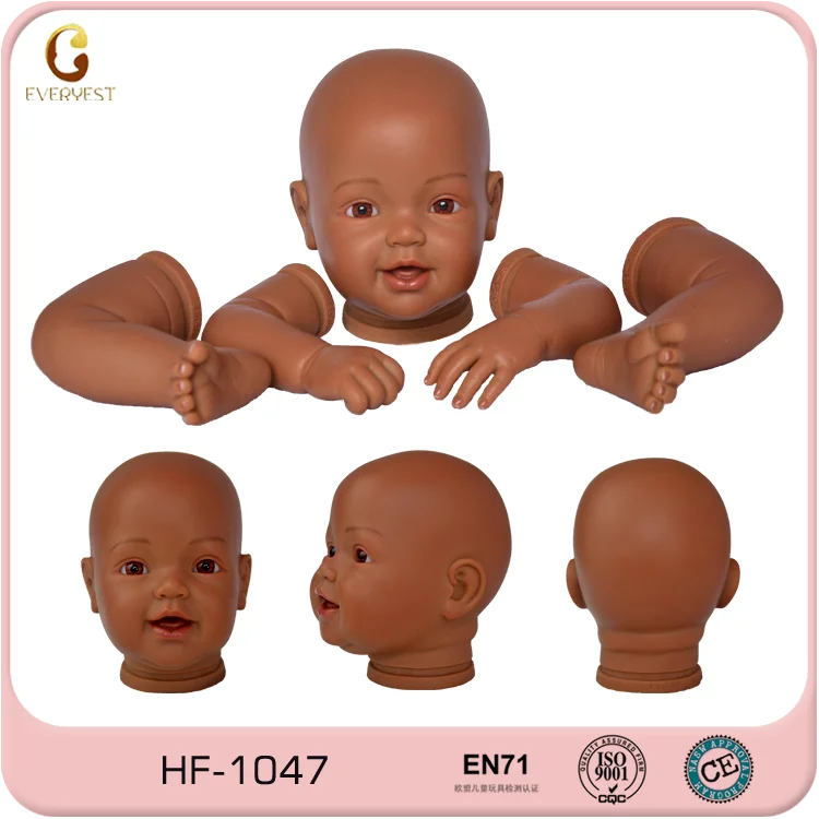 100% Handmade Paint Doll Heads Arms and Legs/vinyl Baby Doll Parts/custom Vinyl Doll Body Parts