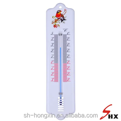 Indoor-Outdoor Metal Mercury Free Thermometer