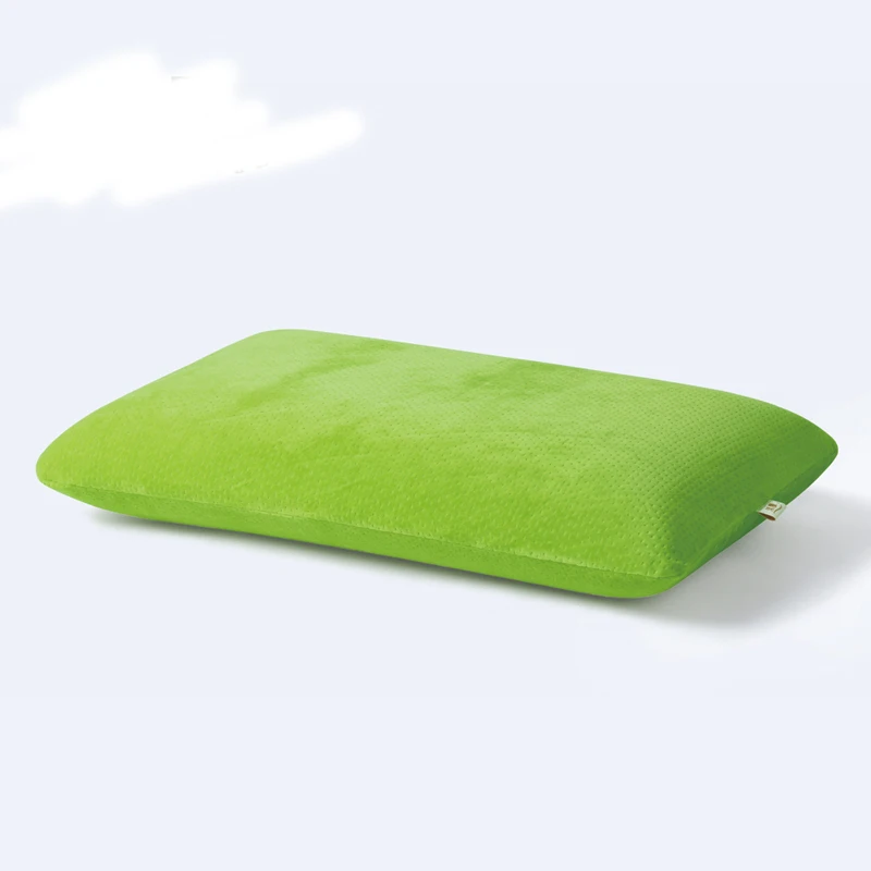Contour Thin Memory Foam Pillow for Stomach Sleepers Tall Slim Flat Low Profile Design