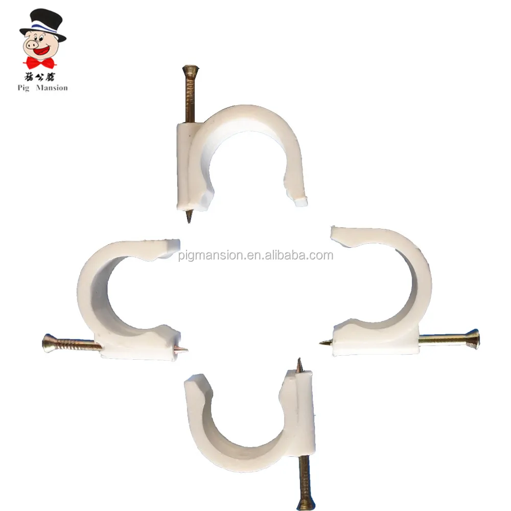 Овация прочность 20 мм u-образный держатель кабеля Клип