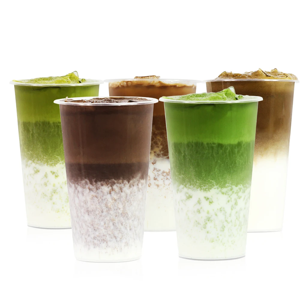 Halal Certificate Organic Milk Boba Bubble Cap Foam Oolong Matcha Tea Powder Ingredients for Taiwan Coco Milk Boba Bubble Tea