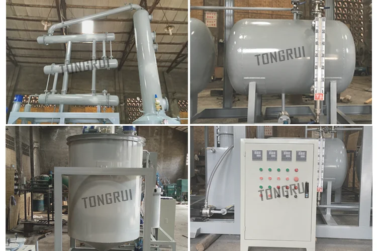 New Items Refining Waste Used Engine Oil Recycling Treatment Machine in India Market