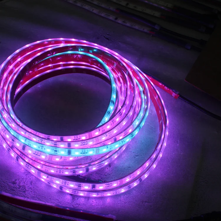 Led Light Strip 5050 Rgb Ledrgb Led Strip Light 5050 Rgb 5M Smart 12V Flexible Remote Led ws2801 ip67 dream color led strip