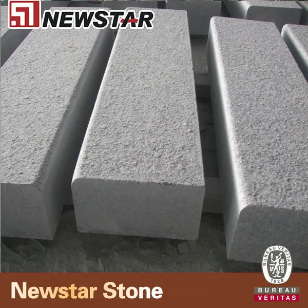
Newstar exterior grey Chinese granite curbing pricing, granite curb stone 