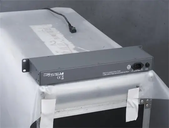 Distributor Stage Lighting DMX512 Signal Amplifier 8 way DMX Splitter