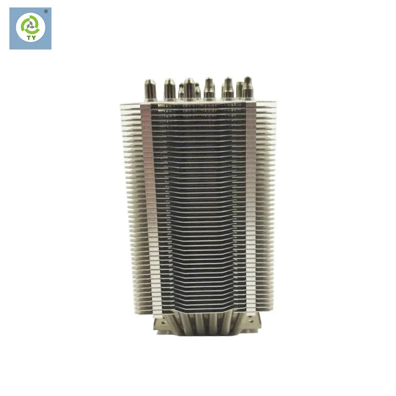 
heat sink pipe led 1000w Led Heat Sink Finned Heat Pipe Double Tower Radiator 