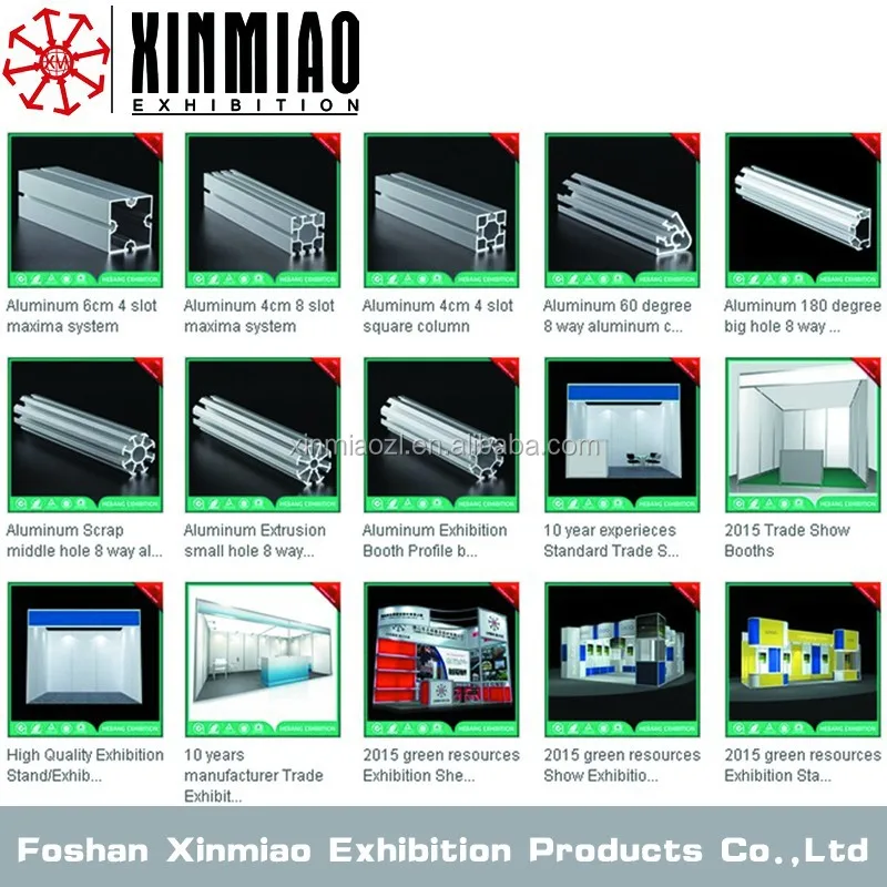 China Factory Price Aluminum Extrusion Trade Show Booth for Tuning Light