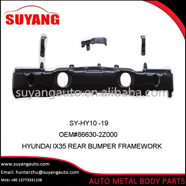 Replacement of bumper reinforcement Hyundai IX35 auto body parts