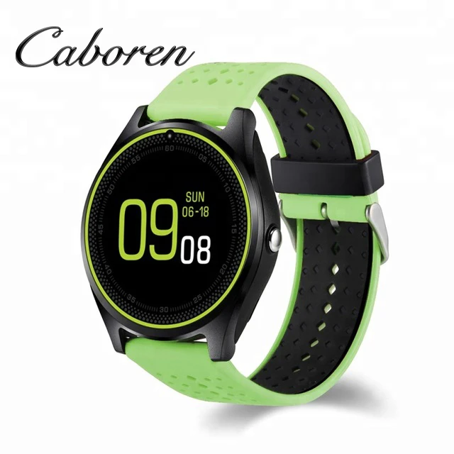 
2019 Wholesale BT Smartwatch v9 Smart Watch With SIM Card and Camera Mobile Smart Watch with Android IOS Phones pk V8 A1 