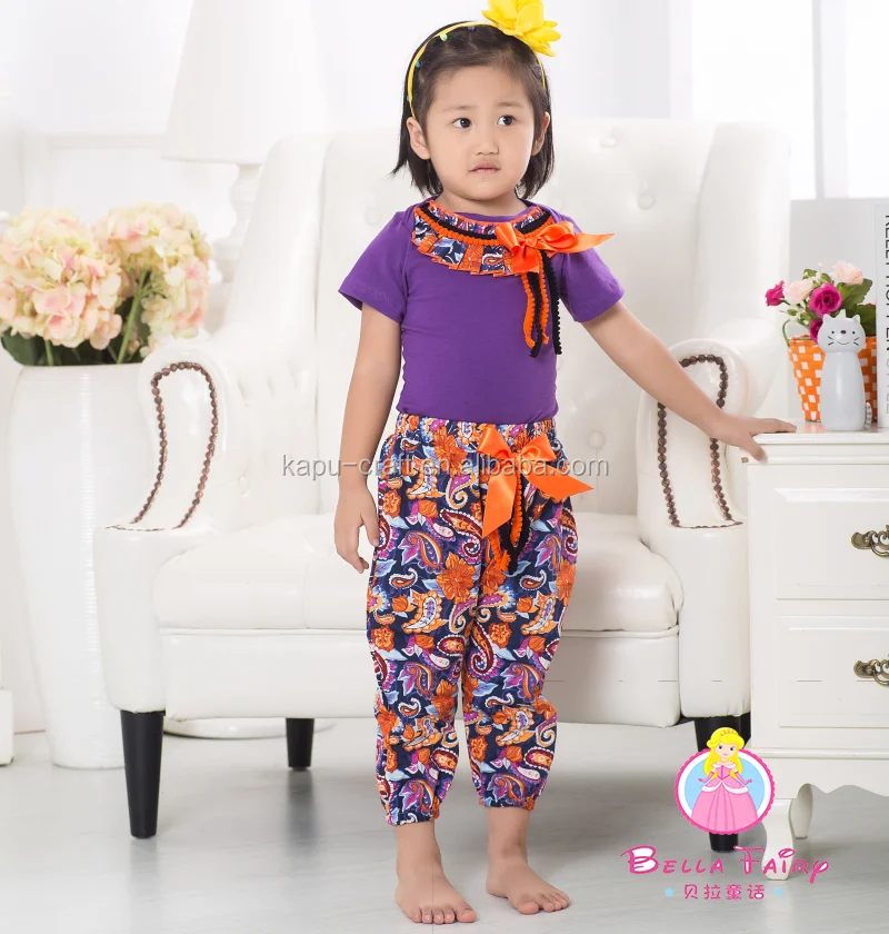 Factory direct sales baby clothes wholesale remake outfits children boutique clothing