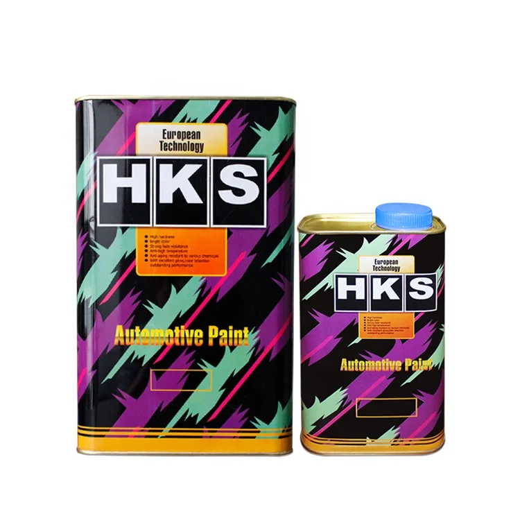 
China factory promotional car refinish paint auto hs clear coat 2K transparent acrylic spray clear coat price 