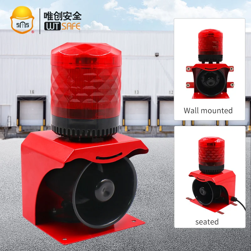 Waterproof Audible Visual Sound Warning Alarm Speaker