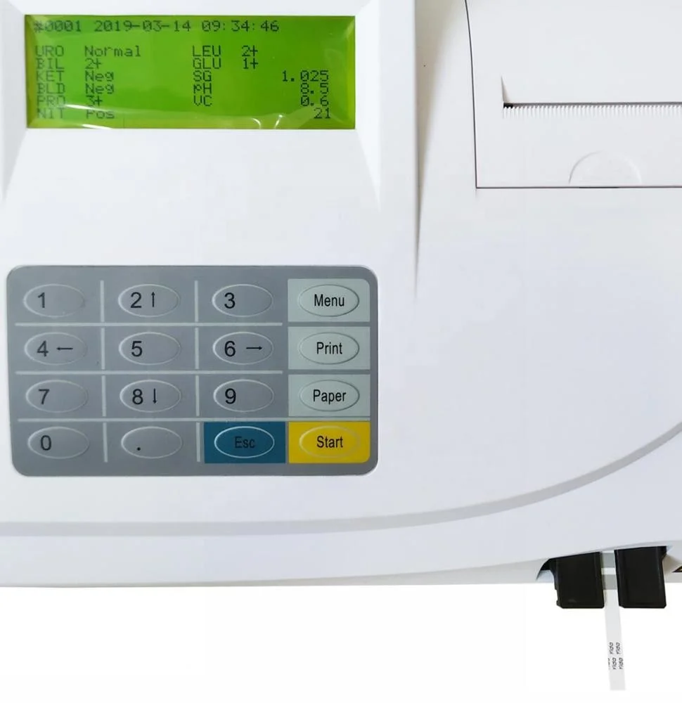 Hospital Clinical Semi-automatic Urinalysis urine analyzer machine with factory price Analizador de orina semiautomatico