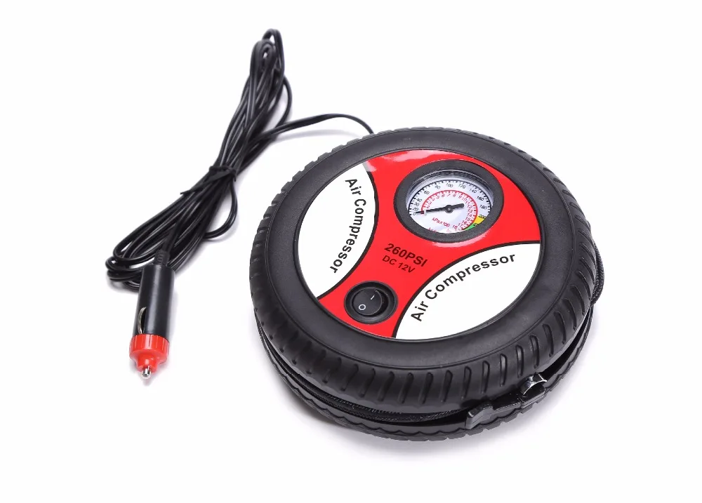 Portable Electric Mini Tire Inflator mini Compressor 12V Auto Air Compressor Pump Car Tyre