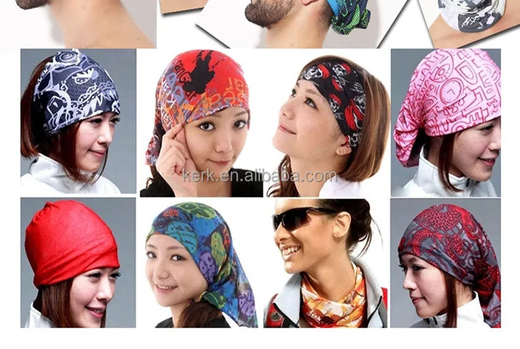 Высокое качество многофункциональный бесшовных труб голова бандана череп горловиной шарф бандана