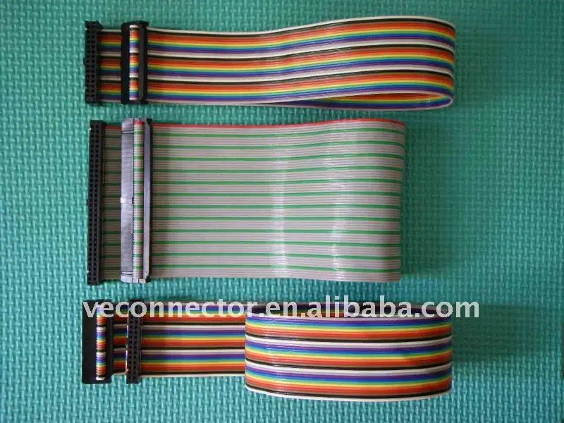 signal transmission 3m rainbow ribbon IDC Cable