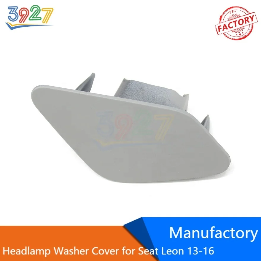 Auto Car Front Bumper Headlight Washer Cover Spray 5F0807753 5F0807754 for Seat Leon 2013 - 2016