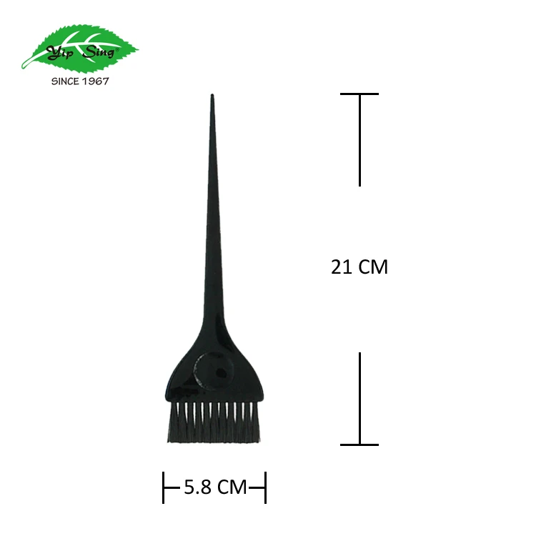 210mm Plastic Handle Soft Nylon Bristles Large Tinting Bleaching Hair Coloring Dye Brush