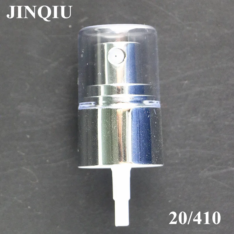 Matte sliver aluminum 18/410 cosmetic perfume mist spray caps