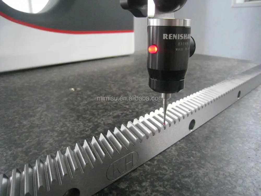 
Helical gear racks with holes for machanical robot hand and CNC cutting machines 